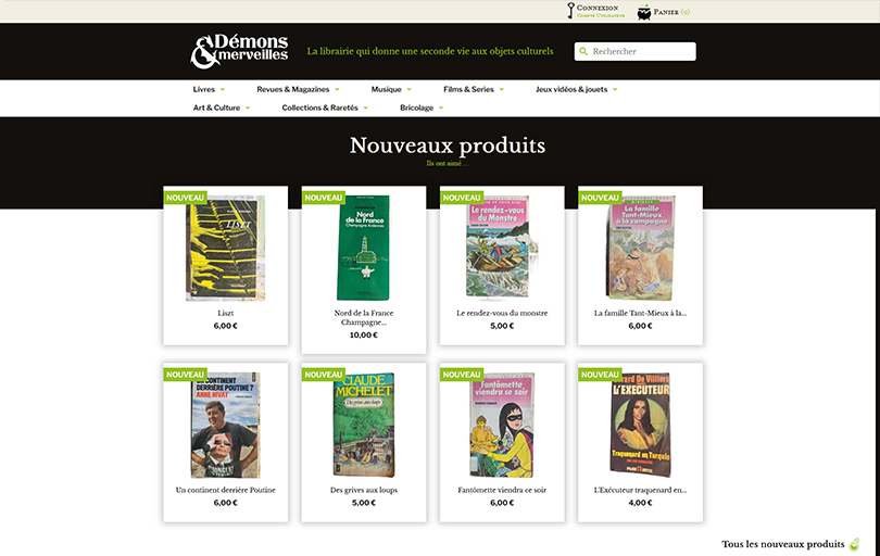 Accolade graphisme web demons et merveilles banner