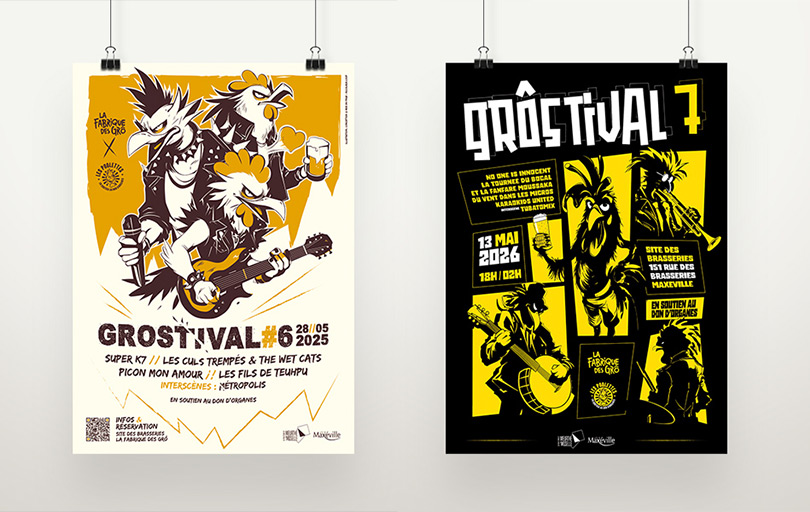 Accolade GrÔ’stival graphisme banner