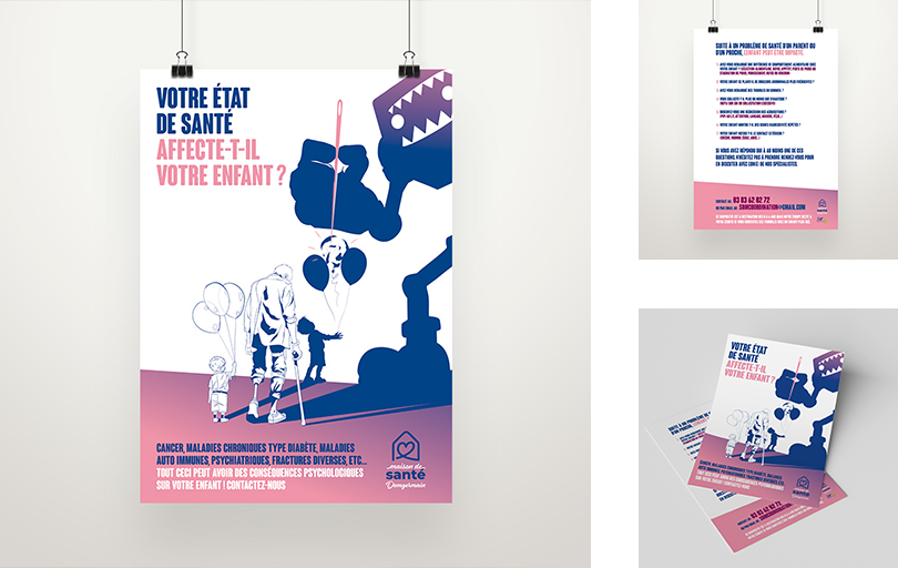 Accolade graphisme maison sante Domgermain banner